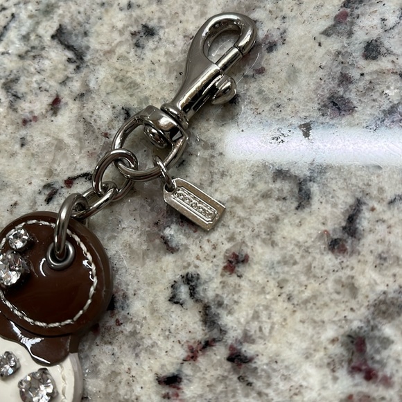 Coach Ice Cream Cone Key Fob Bag Charm EUC - Picture 4 of 5